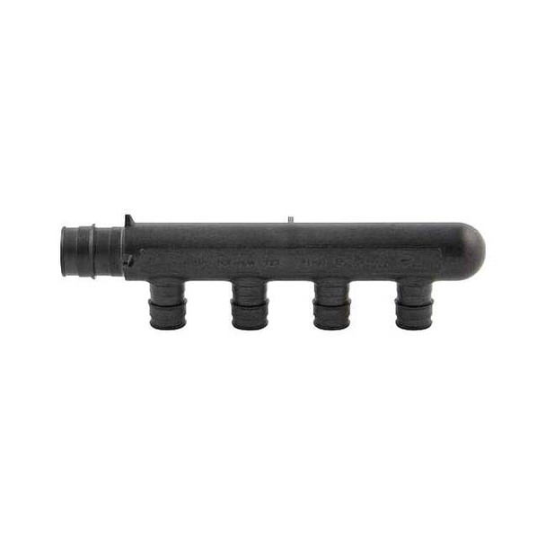 Uponor EP Multi-port Tee,1/2 in Out,6.69 in L Q2241050