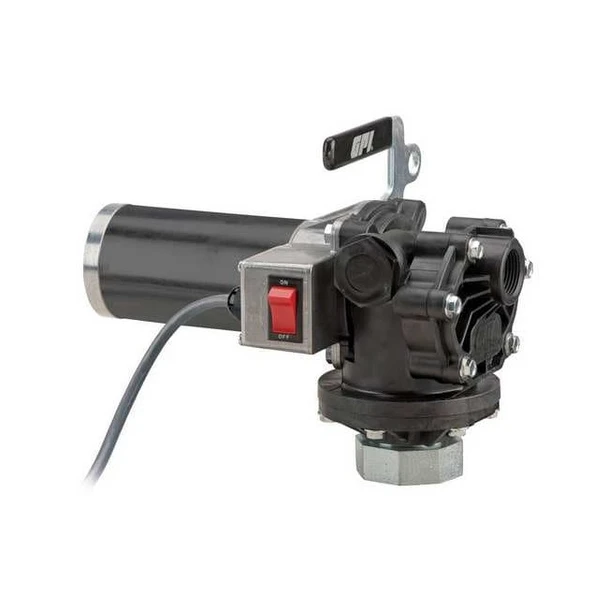 Gpi ElectricDrumPump,Polyethylene,12VDC P-120H-2UR