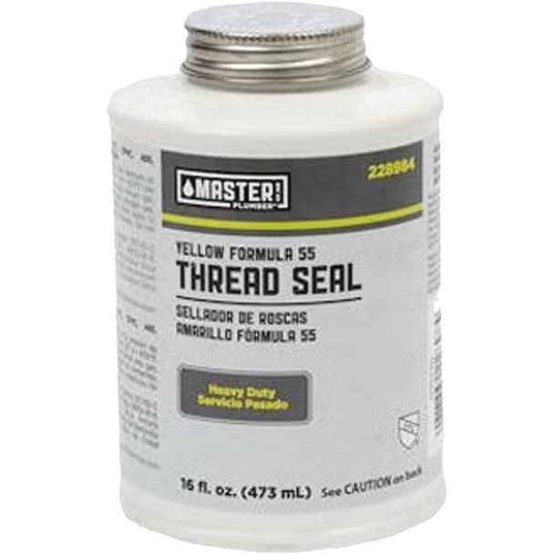 Master Plumber 4 Oz. Yellow Formula 55 Thread Seal 25210
