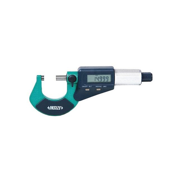 Insize Digital Outside Micrometer,Friction 3109-50A