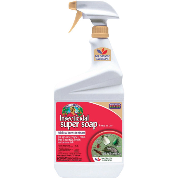 Bonide Captain Jack's 32 Oz. Insecticidal Super Soap Ready-to-Use Spray 6556