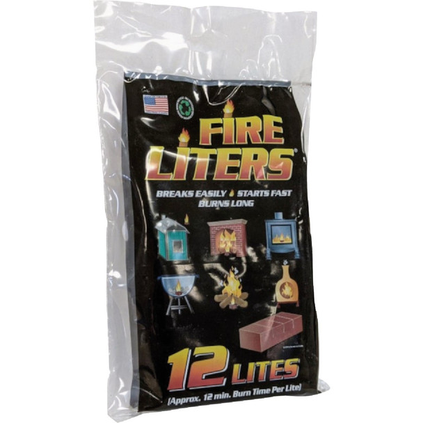 Fire Liters 10 Min. Fire Lighters (12-Pack) 00101