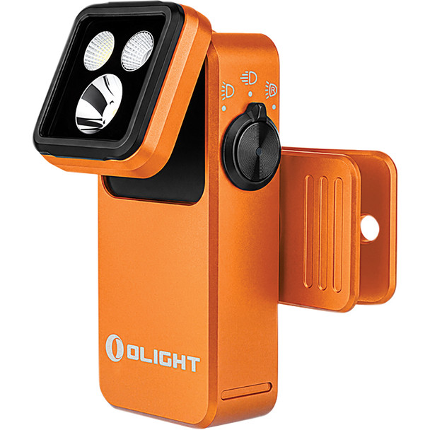 Dual-Axis Clip Light with Flood, Spot and Red OLOCLIP2PROOG