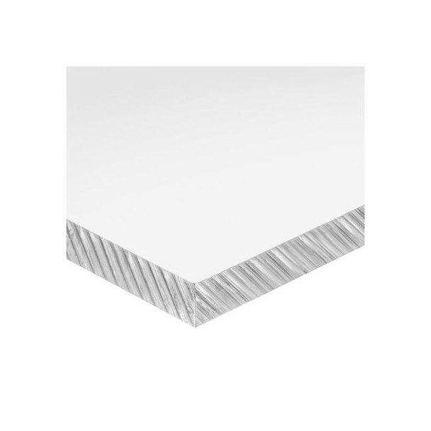 Manufacturer Varies Clear Polycarbonate Plastic Bar 48" L, 6" W BULK-PS-PC-431