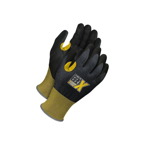 Bdg VF,Coated Gloves,Knit,M,Poly,818JE5,PR 99-1-9551-8-K