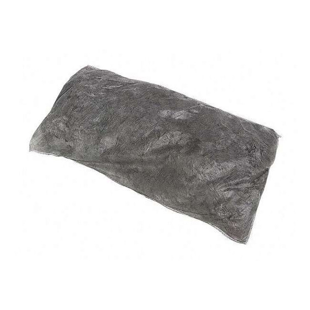 Spilltech Sorbent Pillow, 23 gal, 8 in x 18 in, Universal, Gray, 20 PK GPIL818