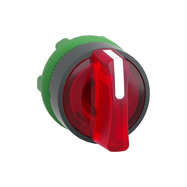 Schneider Electric ShortHandSelectSwtch,Illum,Red,3Pos,22mm ZB5AK1843