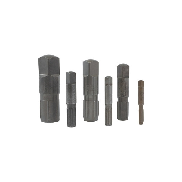 Pipe Extractor Sets, No 80 - 85, 1/8 in, 1/2 in