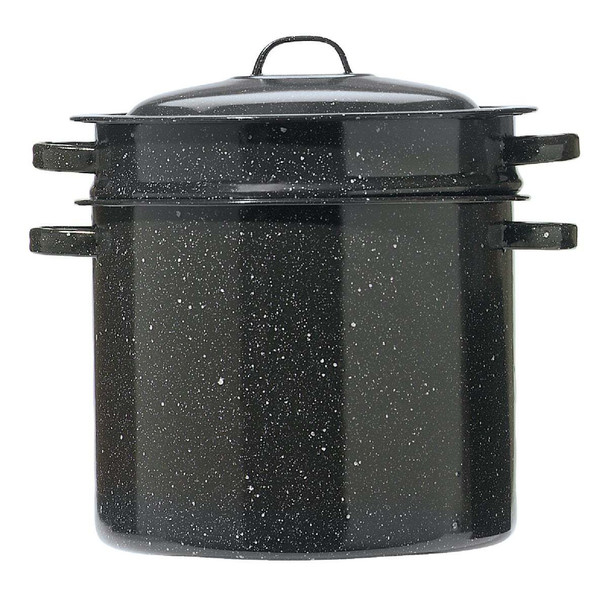 GraniteWare 7.25 Qt. Black Blancher 319806