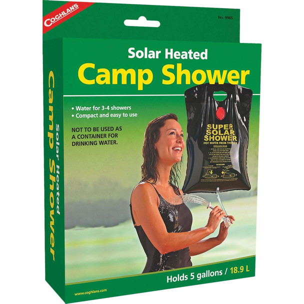 Coghlans 4.2 Gal. Solar Heated Camp Shower 2420