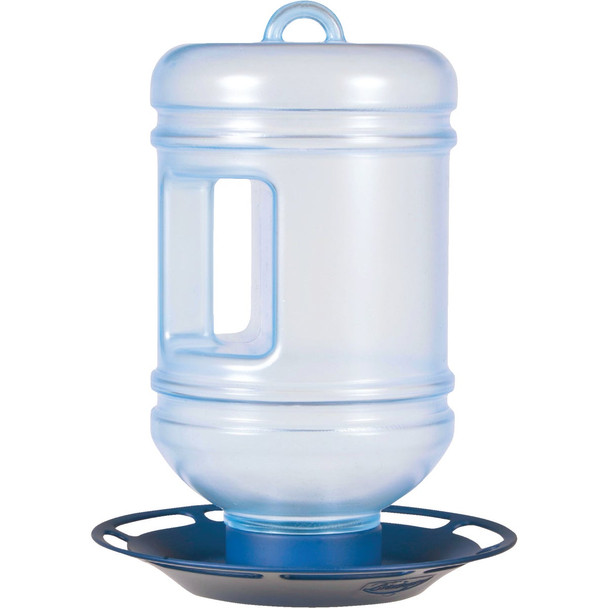 Perky-Pet 1.5 Qt. Blue Water Cooler Bird Waterer 780