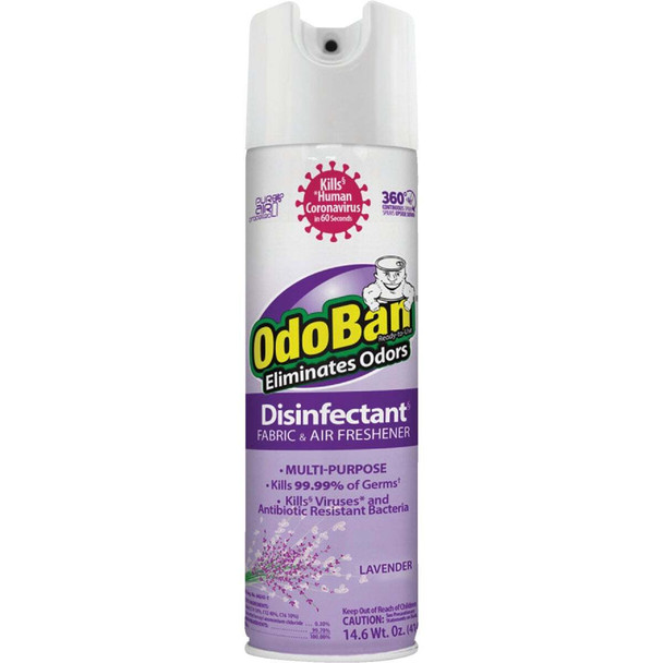 OdoBan 14 Oz. Lavender Fabric & Air Freshener 910101-14A6