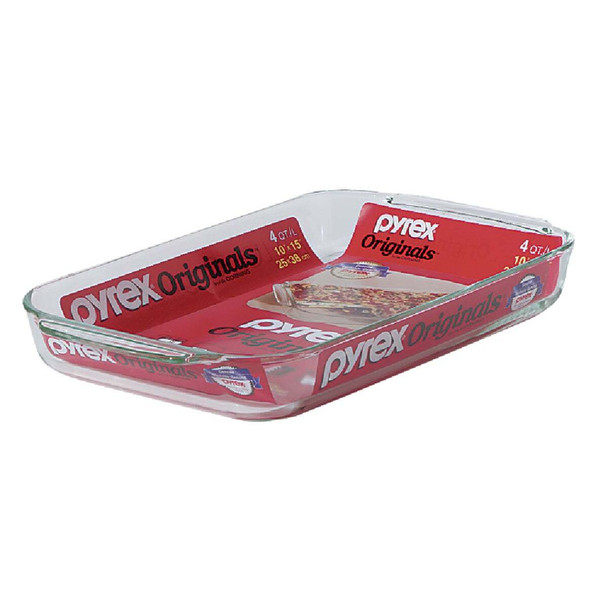 Pyrex 4 Qt. Oblong Glass Baking Dish 6001040