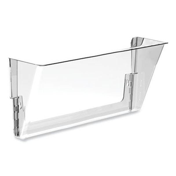 Storex Wall File, Letter Size, 13" x 4" x 7", Clear 70213U06C