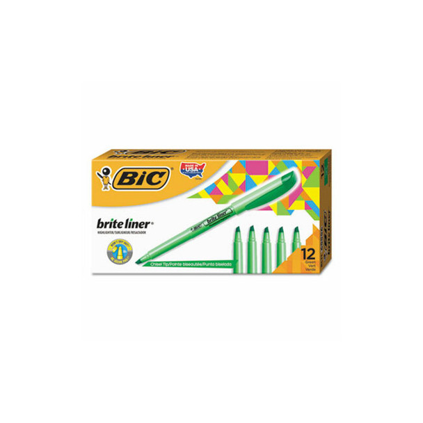 BIC® HILIGHTER,BRITELINER,FLGN BL11 GRN