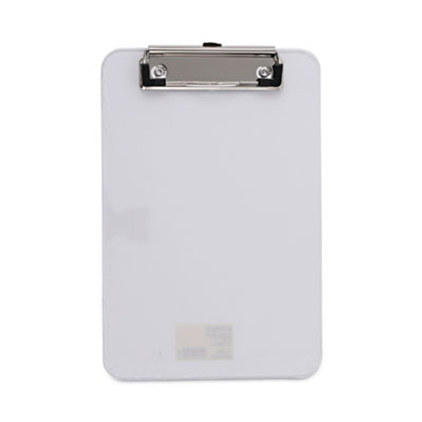 Universal® CLIPBOARD,6"X9",LOW,CLR UNV40312