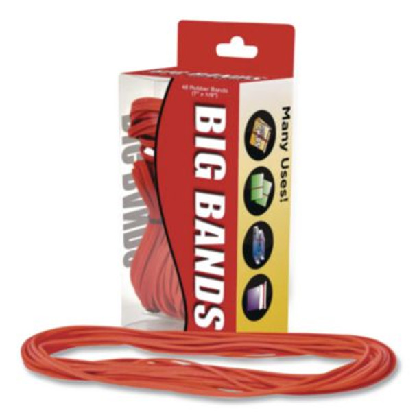 Alliance® Big Bands Rubber Bands, Size 117b, 0.07" Gauge, Red, 48/box 00699 Alliance® Big Bands Rubber Bands, Size 117b, 0.07" Gauge, Red, 48/box 00699