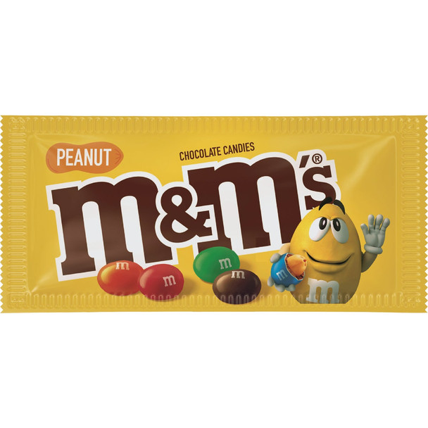 M&M's Peanut 1.74 oz. Candy 10006 Pack of 48