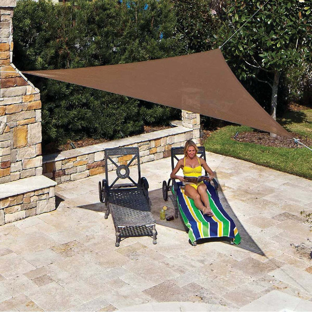 Coolaroo Mocha Shade Sail 449308