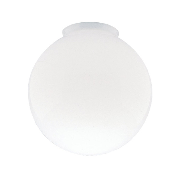 Westinghouse Gloss White 4 In. x 8 In. Ceiling Globe Shade 85571 Pack of 6