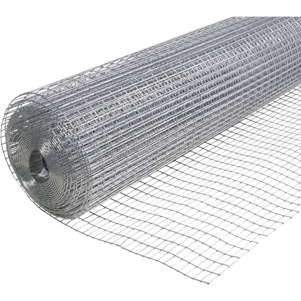 Do it Utility 36 In. H. x 25 Ft. L. (1x1/2) Galvanized Welded Wire Fence 700650