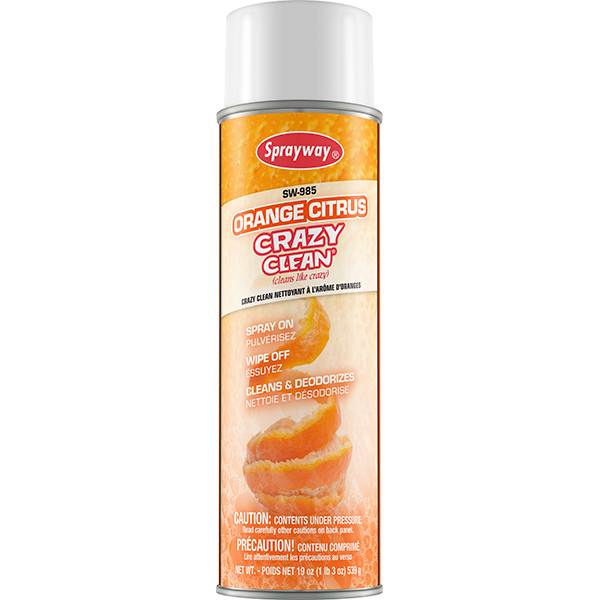 Sprayway® Crazy Clean® Orange Citrus