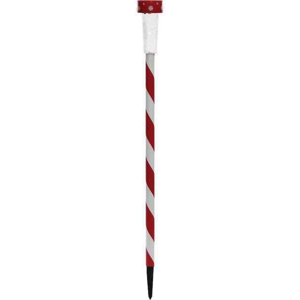 Solaris 27 In. LED Solar Striped Holiday Garden Stake QWE106 Pack of 24
