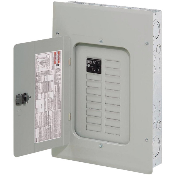 Eaton BR 100A 16-Space 32-Circuit Indoor Plug-On Neutral Load Center BRP16B100