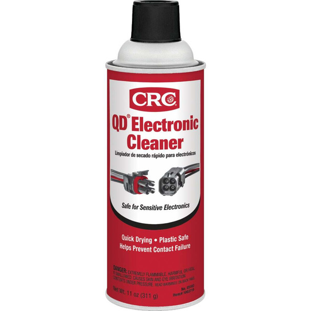 CRC 11 Oz. Aerosol QD Electronic Parts Cleaner 05103