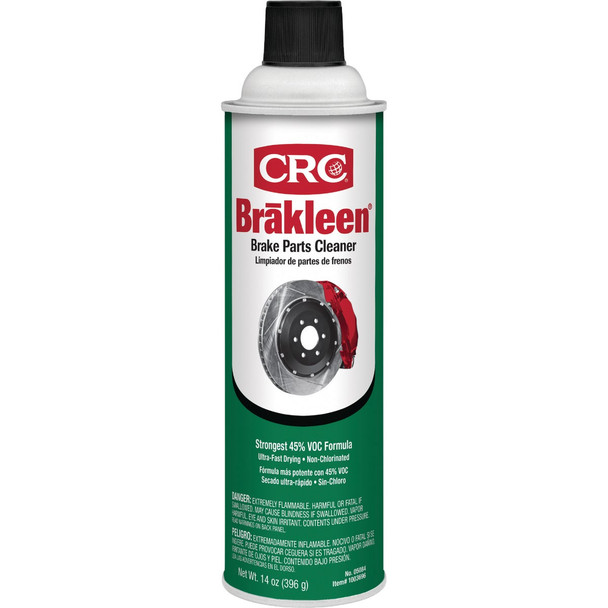 CRC Brakleen 14 Oz. Non-Chlorinated Low VOC Brake Parts Cleaner 5084