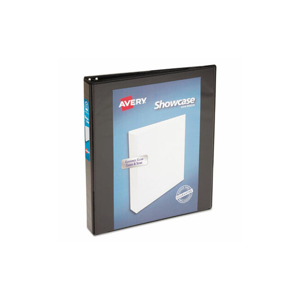 Avery® BNDR,ECONOMY VIEW 1 IN,BK 19600