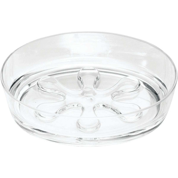 iDesign Eva Clear Acrylic Soap Dish 55120