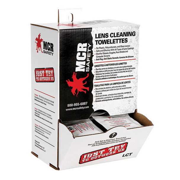 MCR Safety® Lens Cleaning Wipes
