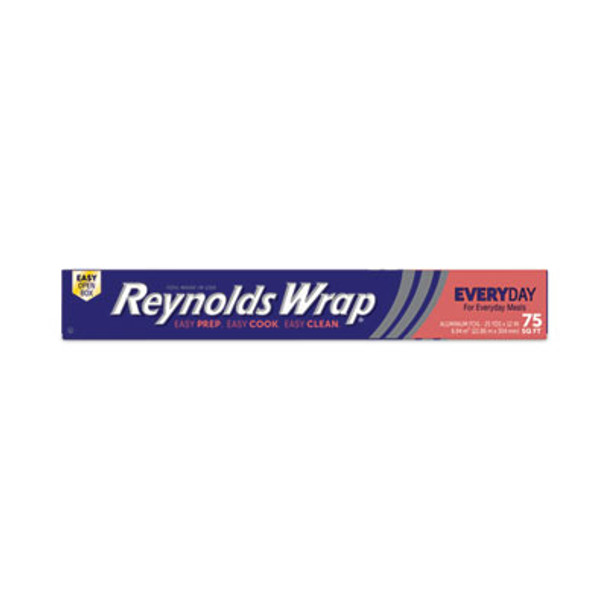 Reynolds Wrap® Standard Aluminum Foil Roll, 12" x 75 ft, 35/Carton PAC F28015