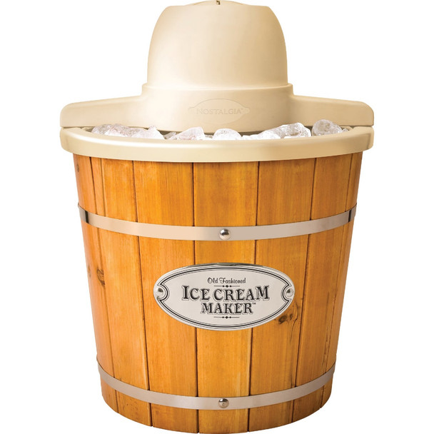 Nostalgia Old Fashioned Ice Cream Maker WICM4L