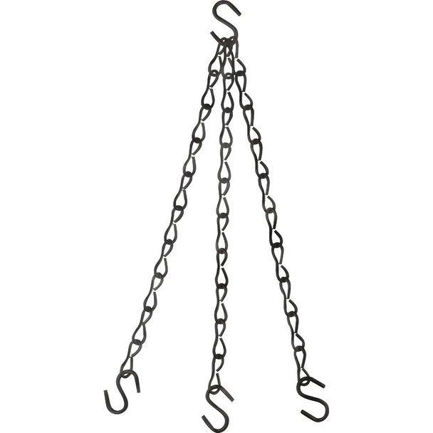 National Hardware 18 In. Black Metal Hanging Plant Extension Chain N275-024