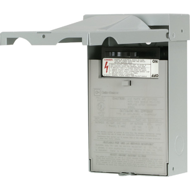 Eaton 60A 120/240V Fused Air Conditioner Disconnect DPF222RT