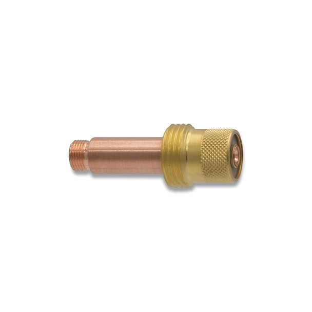 Gas Lens Collet Body, 1/8 in, Used on 17, 18, 26 Torches, Medium Standard