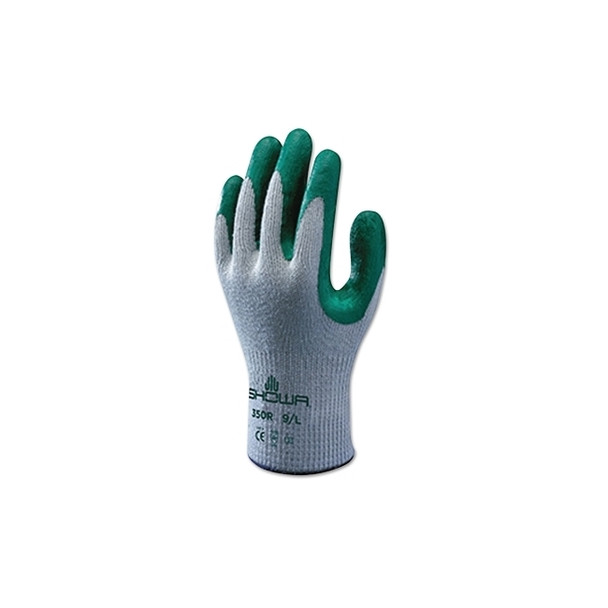 Atlas Fit® 350 Nitrile-Coated Glove, Large, Gray/Green
