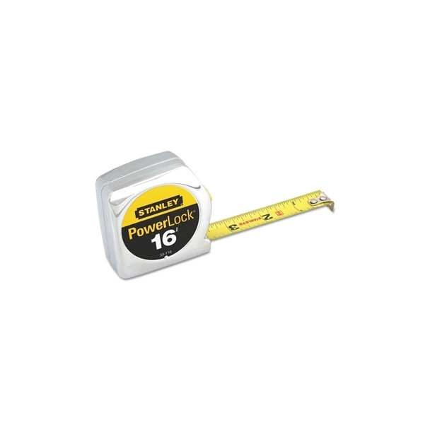 Powerlock® Tape Rules Wide Blade, 3/4 in x 16 ft