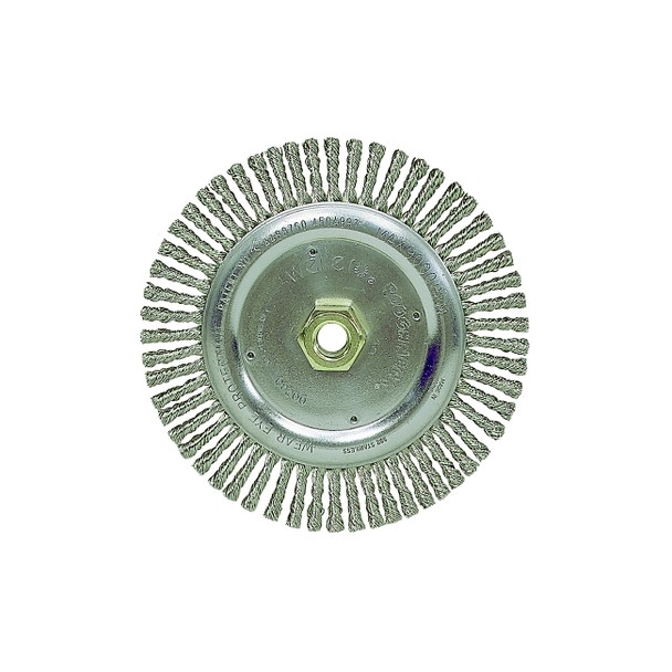 Roughneck® Stringer Bead Wheel, 7 in dia x 3/16 in Face W x 5/8 in-11 UNC x  0.020 in, 9000 RPM, 1 EA/EA