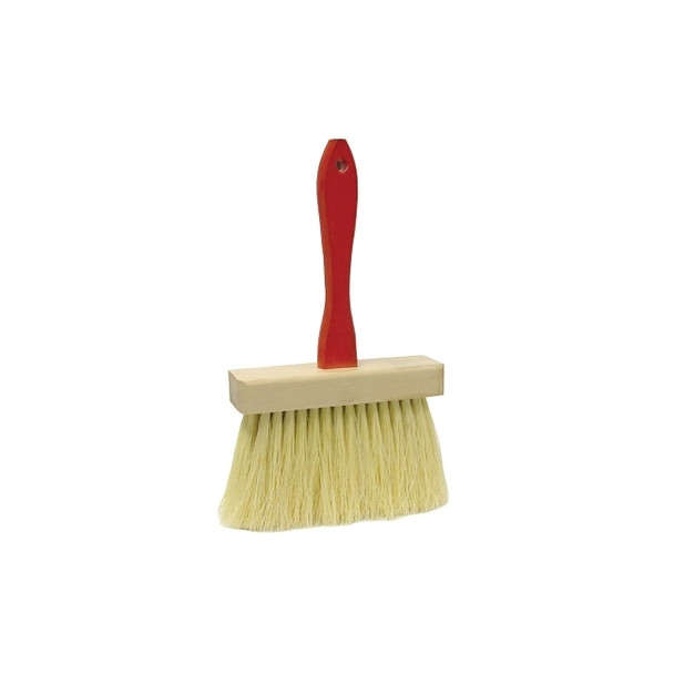 Masonry Brush, 6-1/2 in, 4 in Trim, White Tampico Fill