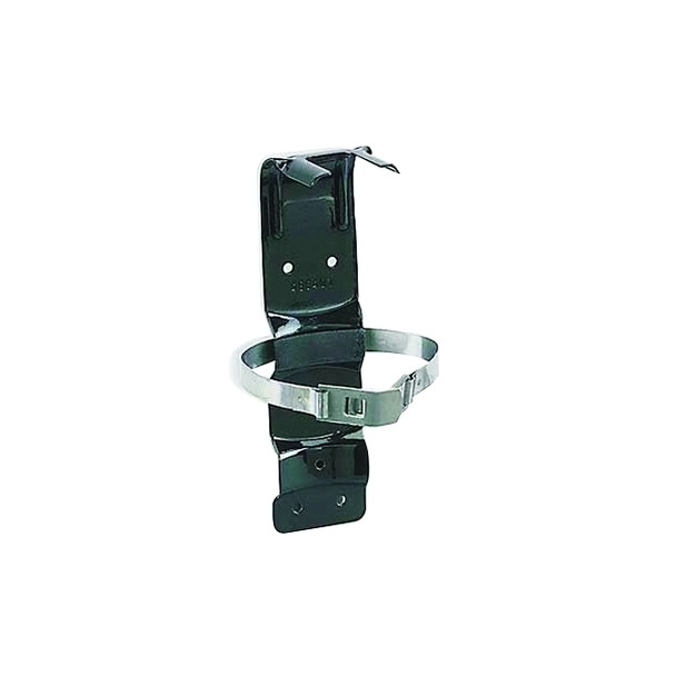 Fire Extinguisher Bracket, Metal, Black, 4 to 5 lb