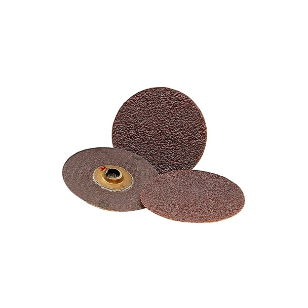 Roloc™ Discs 361F, Aluminum Oxide, 2-in dia, TR, P120 Grit, 25000 RPM