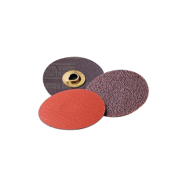 Roloc Discs 777F, Ceramic/Regular Alumina Mix, 2 in Dia., 50 Grit
