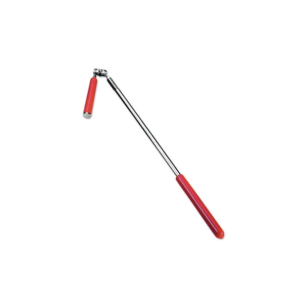 Magnetic Retrieving Tool, Telescopic, Neodymium Magnet, 1-1/2 lb Load Capacity, 1/2 in dia, 16-3/4 in to 26-3/4 in L