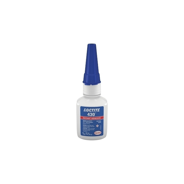 430™ Super Bonder® Instant Adhesive, 1 oz, Bottle, Clear