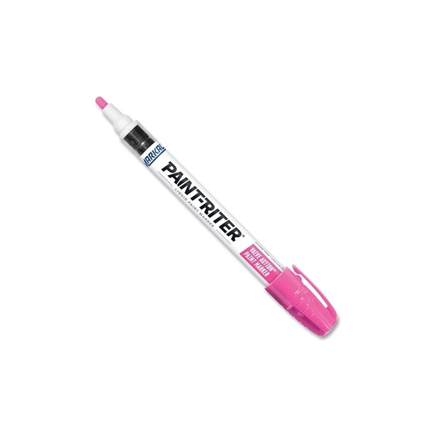 PAINT-RITER® VALVE ACTION® Paint Marker, Pink, 1/8 in Tip, Medium