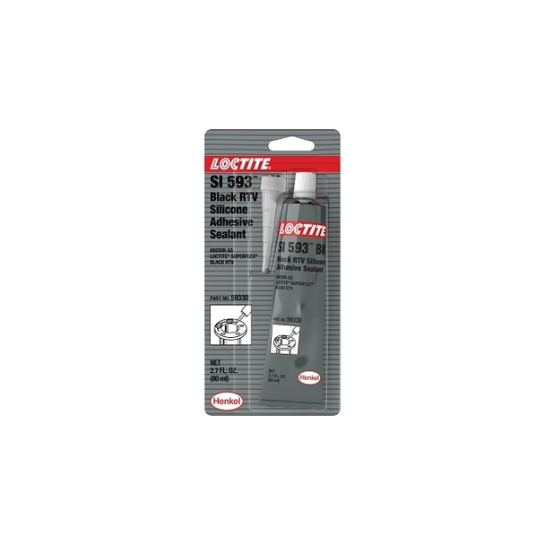 Superflex® RTV, Silicone Adhesive Sealant, 80 mL Tube, Black