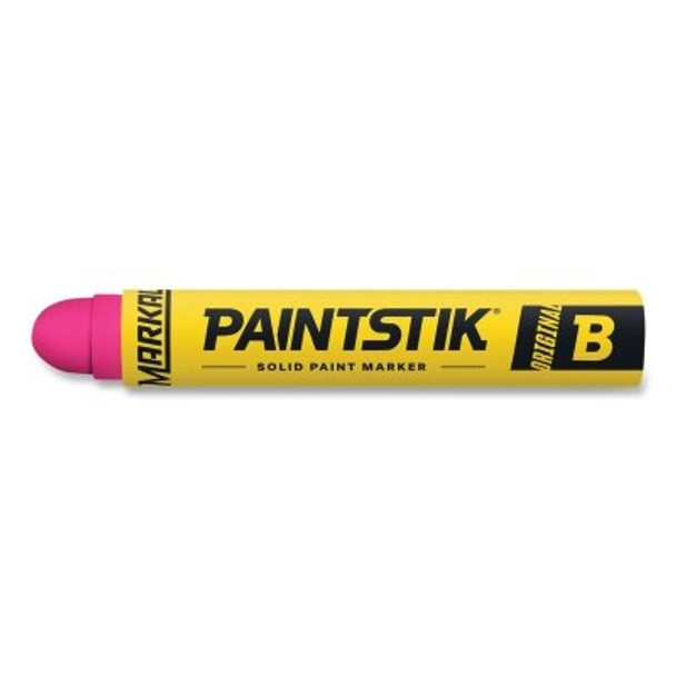 Paintstik® Original B® Solid Paint Marker, 11/16 in dia, 4-3/4 in L, Fluorescent Pink